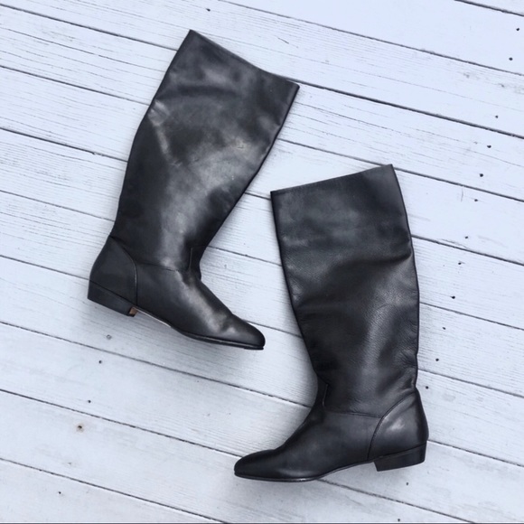 Lord & Taylor Shoes - Lord&Taylor black genuine Italian Leather boot 7.5